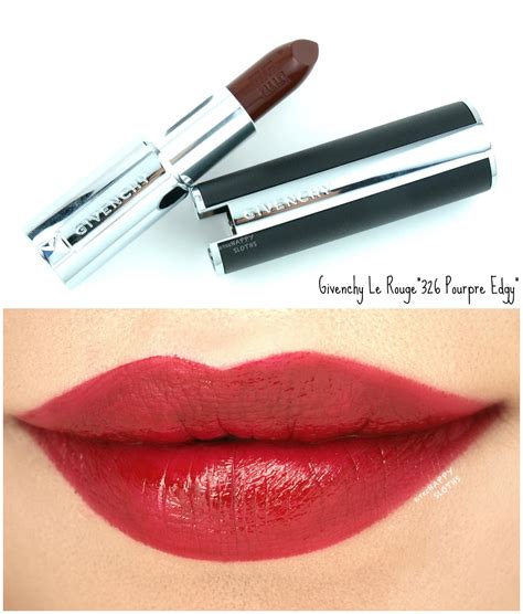 givenchy lip cosmic plum|givenchy lipstick le rouge.